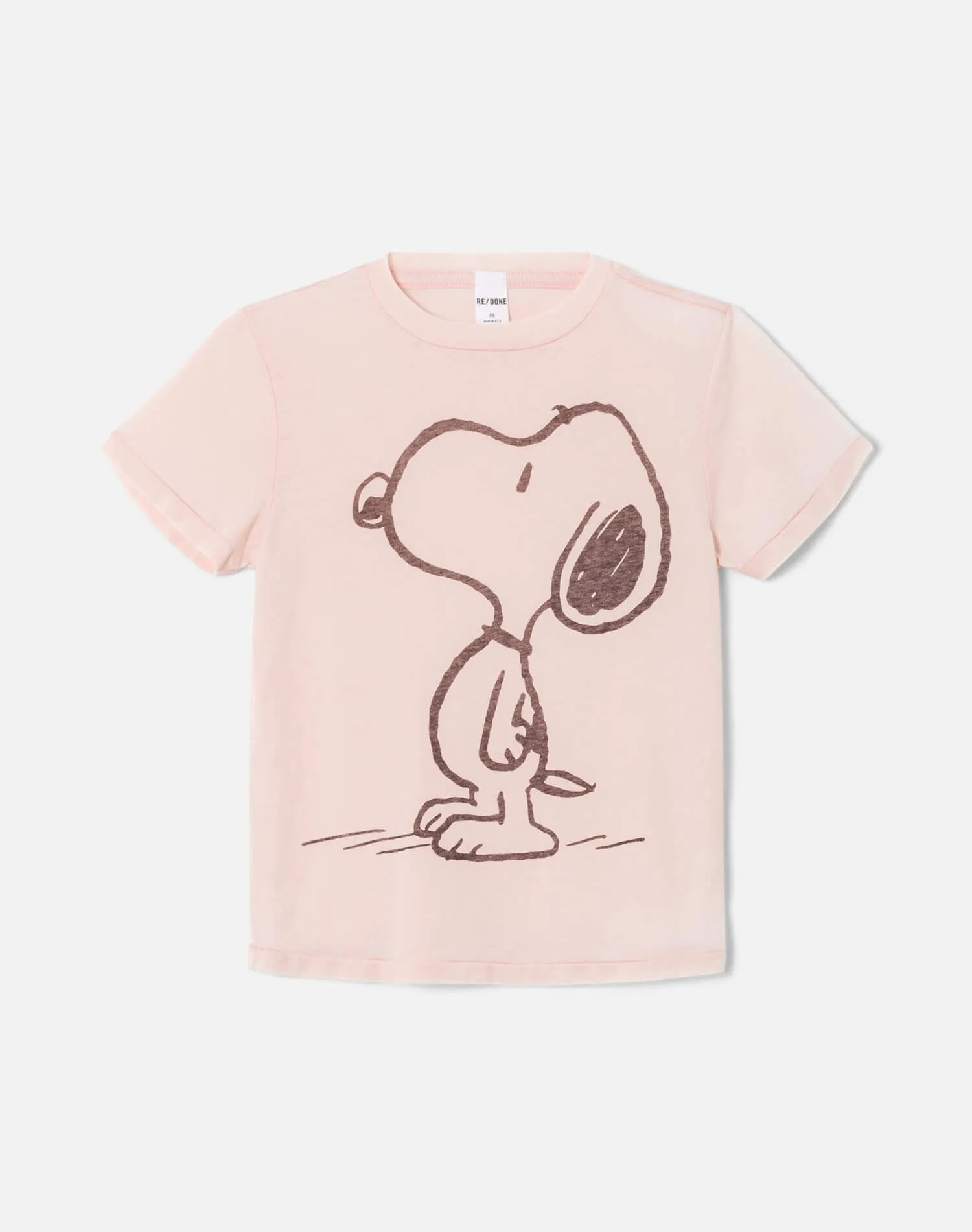 Classic Tee Snoopy - Dahlia sold by Re/Done