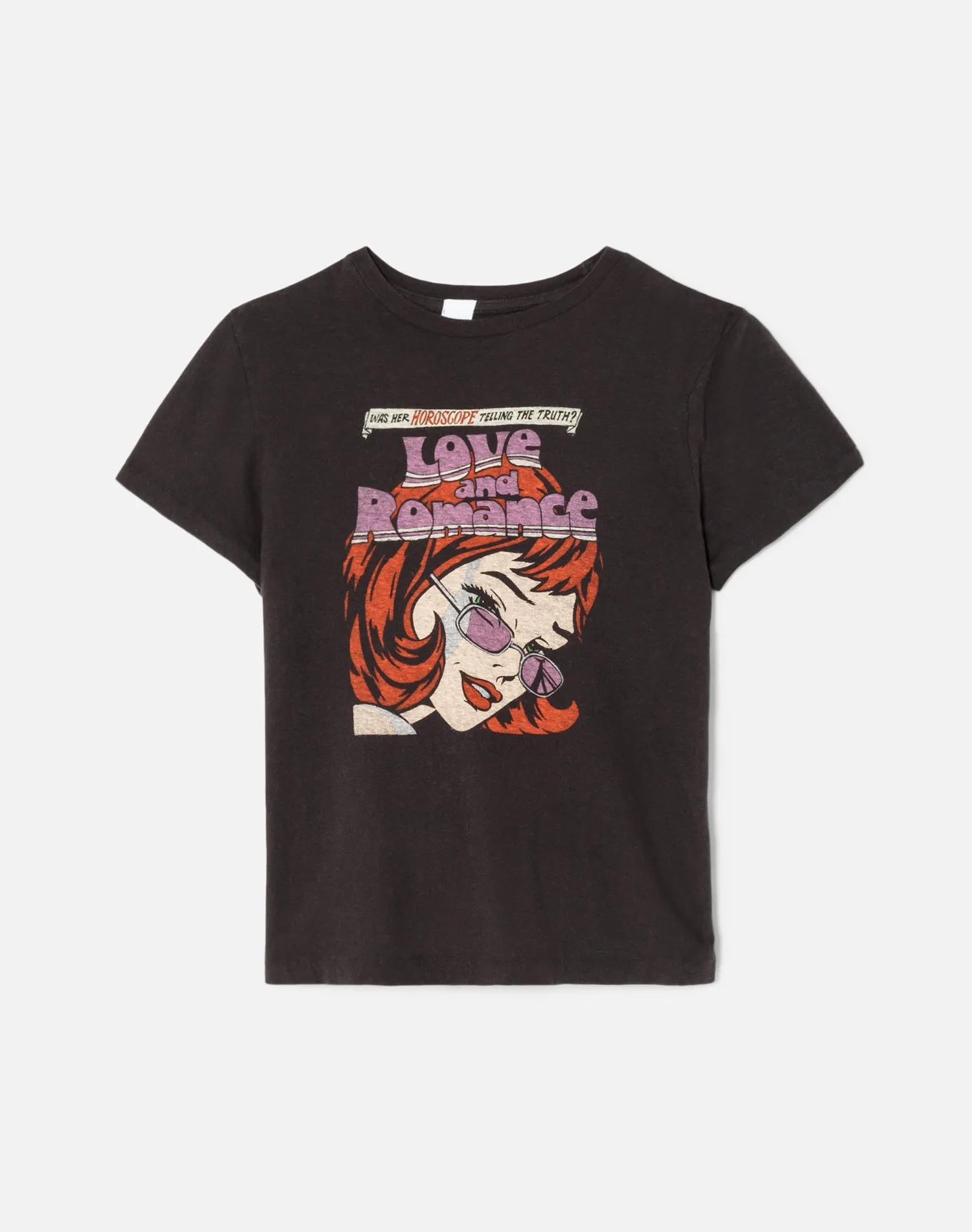 Classic Tee Romance - Washed Black sold by Re/Done