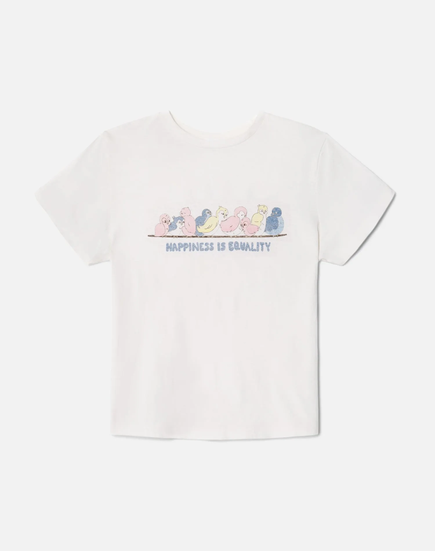 Classic Tee Birds - Vintage White sold by Re/Done