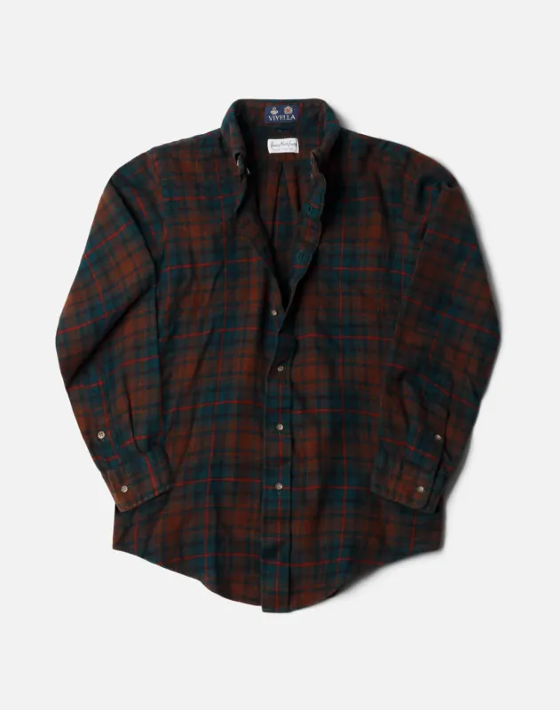 80s Flannel Shirt -#9 made by Re/Done