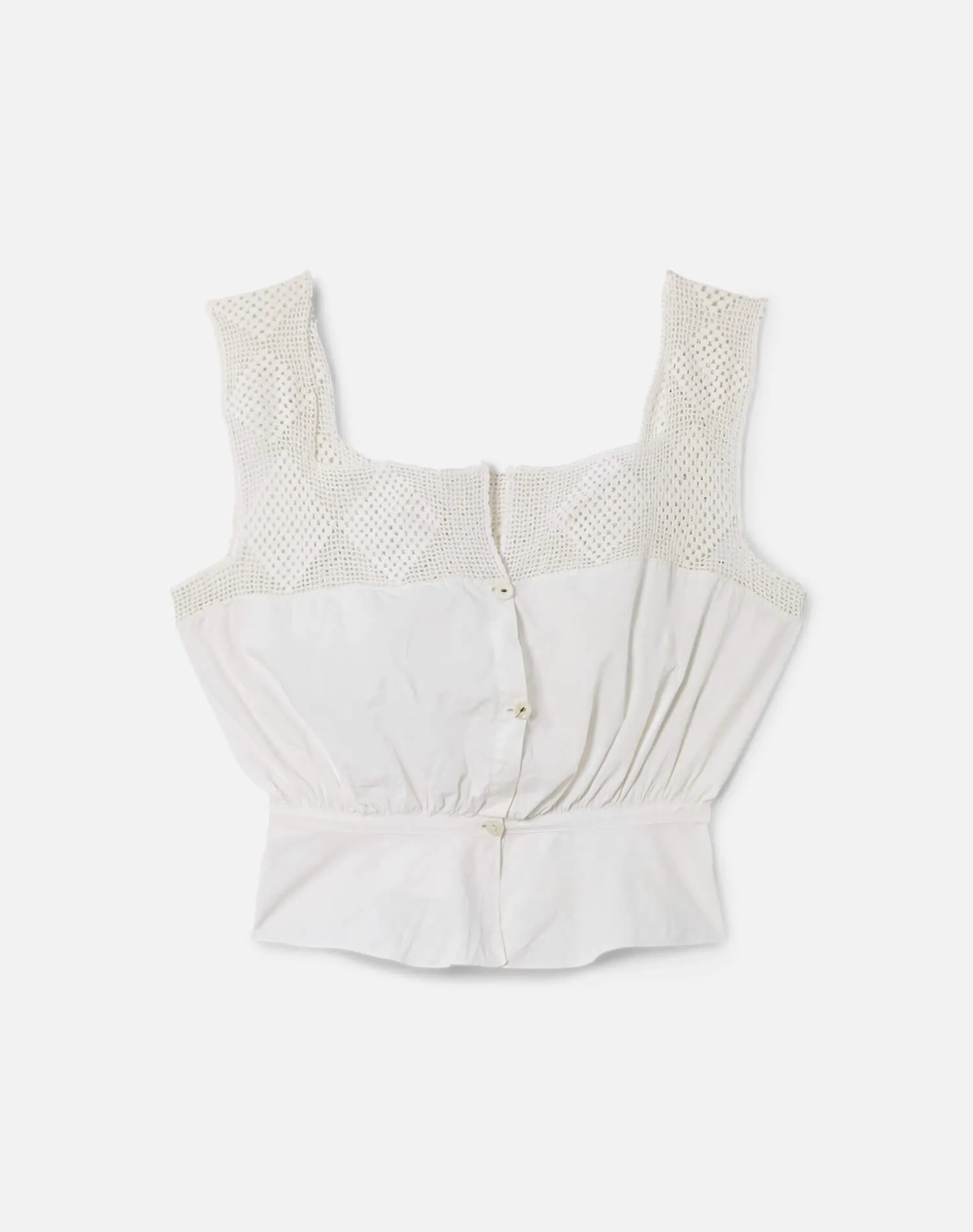 1910s Corset Cover Top -#28 sold by Re/Done