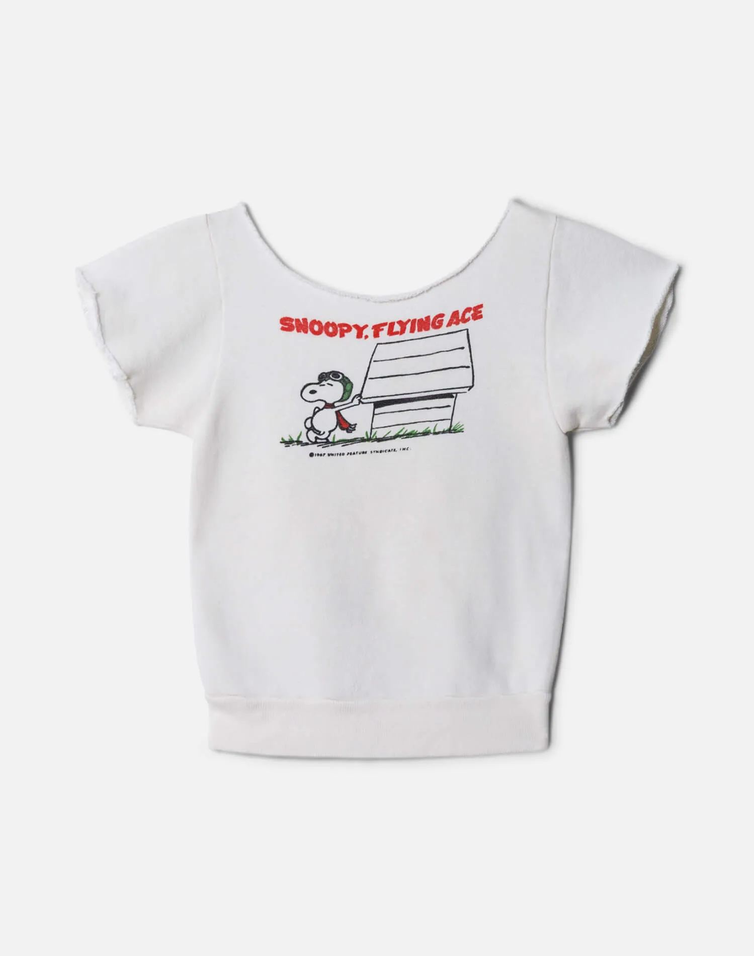 60s Snoopy Flying Ace Sweatshirt Top -#41 sold by Re/Done