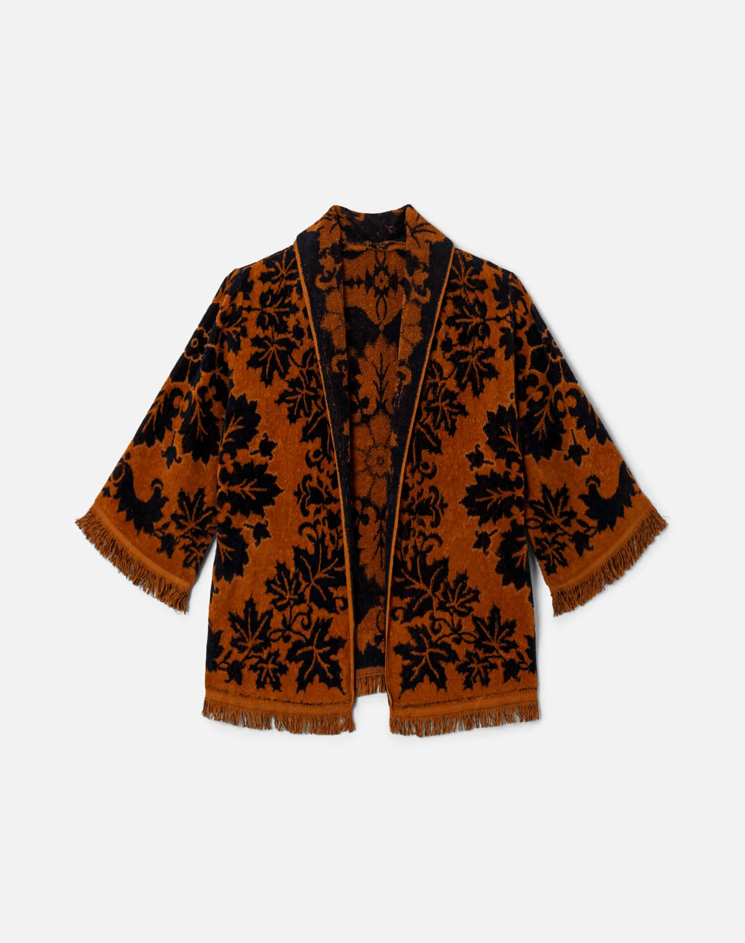 70s Terry Cloth Fringe Jacket -#72 sold by Re/Done