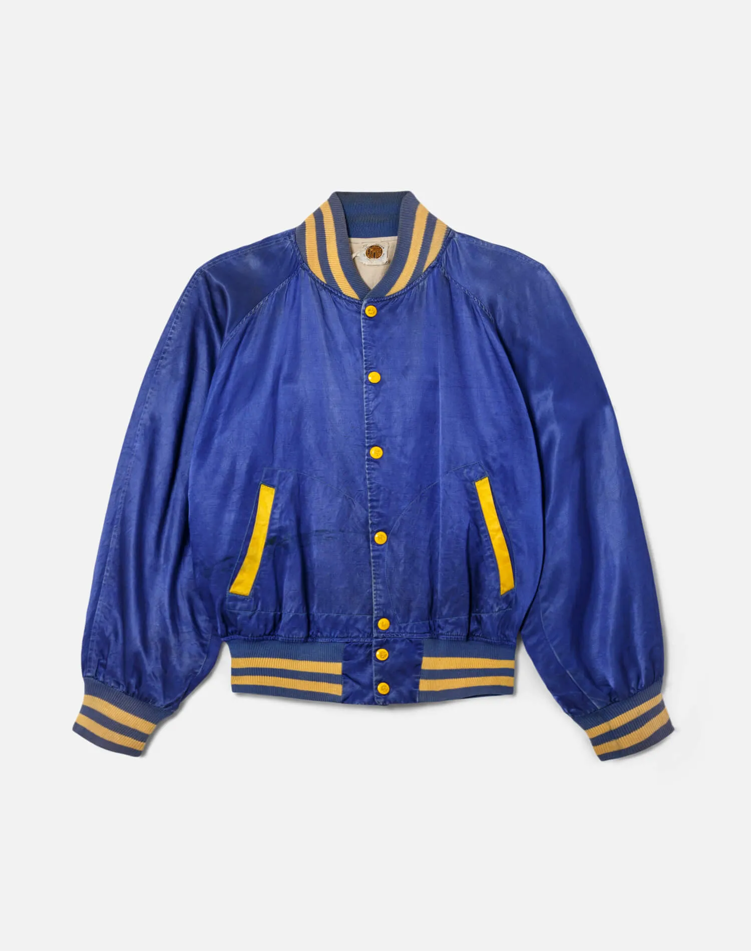 60s Smithy's Bowling Satin Bomber- #8 sold by Re/Done