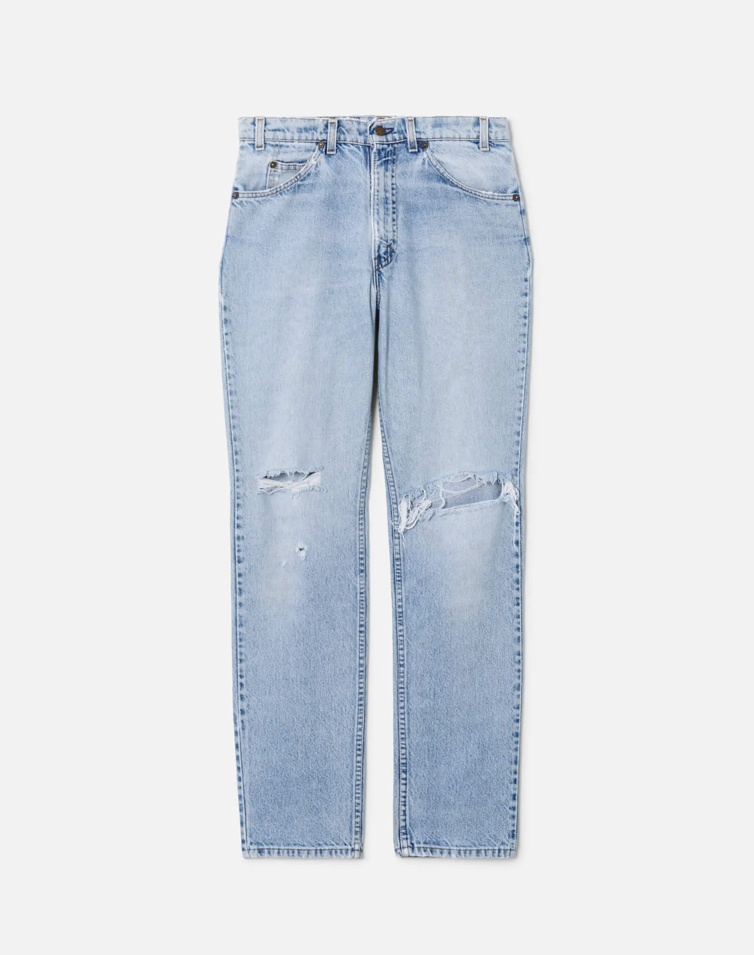 80s Orange Tab Levi's 505 -# 66 sold by Re/Done