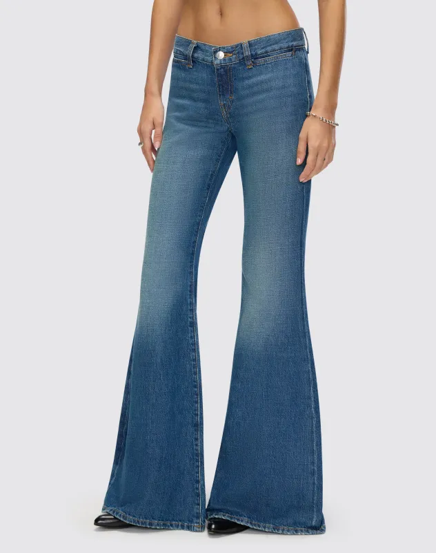 The Janis Jean - Mendocino Indigo sold by Re/Done