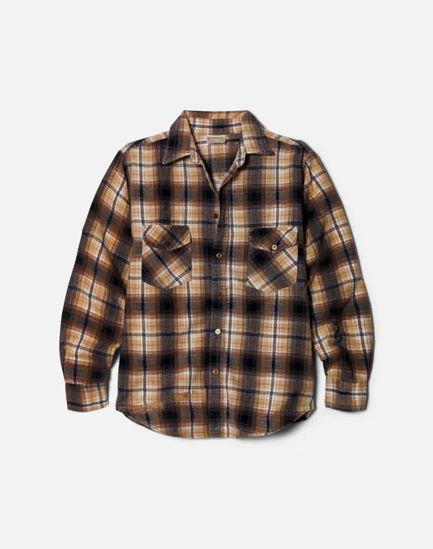 90s Flannel Shirt -#1207 made by Re/Done