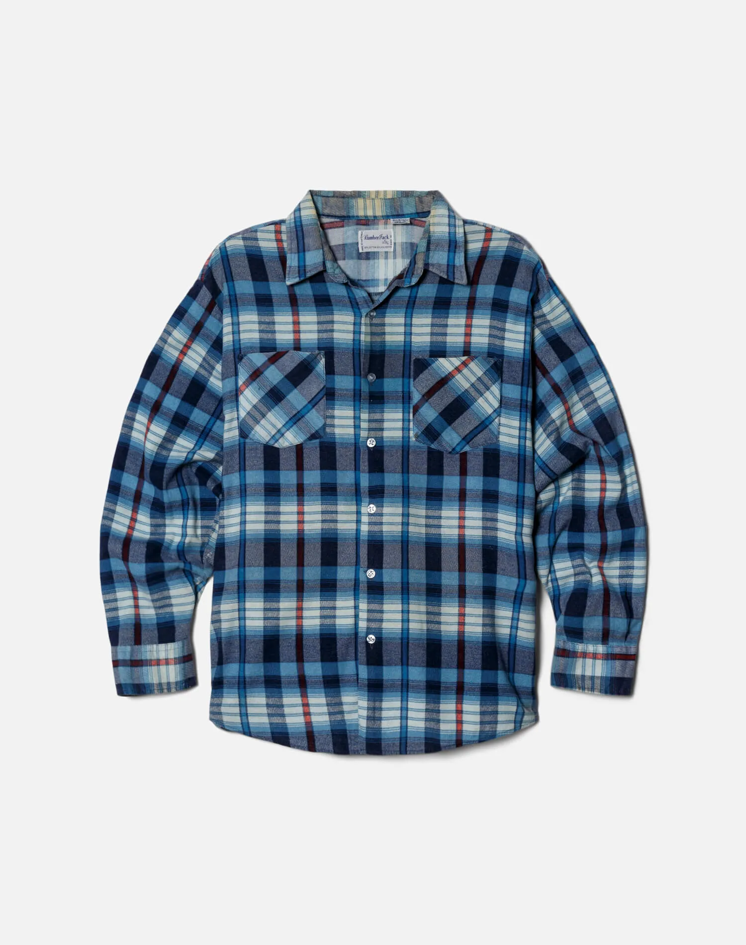 80s Flannel Shirt -#1205 sold by Re/Done