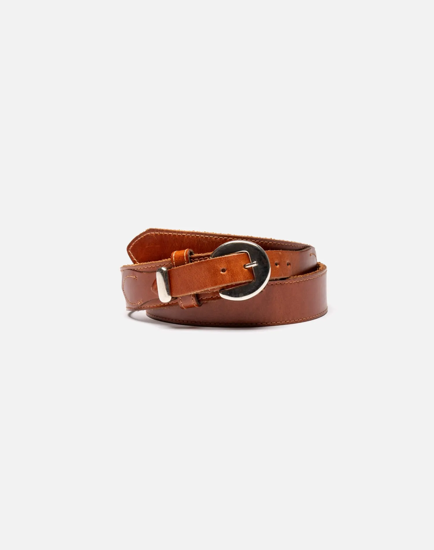 90s Leather Belt -#1196 sold by Re/Done product image thumbnail 3