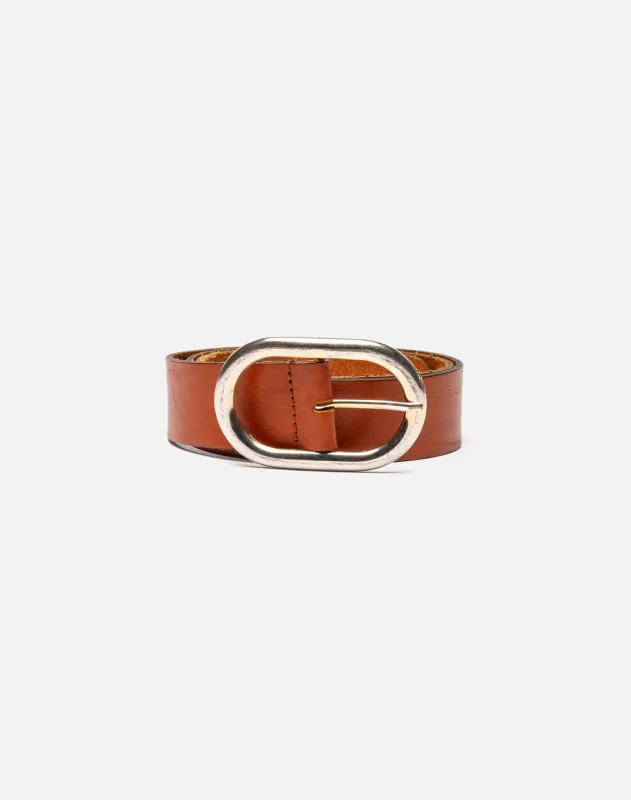 90s Leather Belt -#1193 made by Re/Done