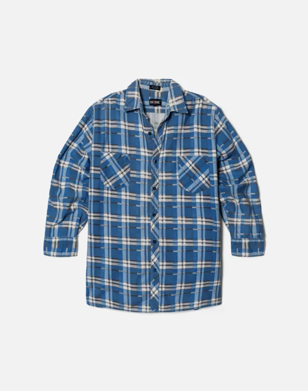 90s Flannel Shirt -#1182 made by Re/Done