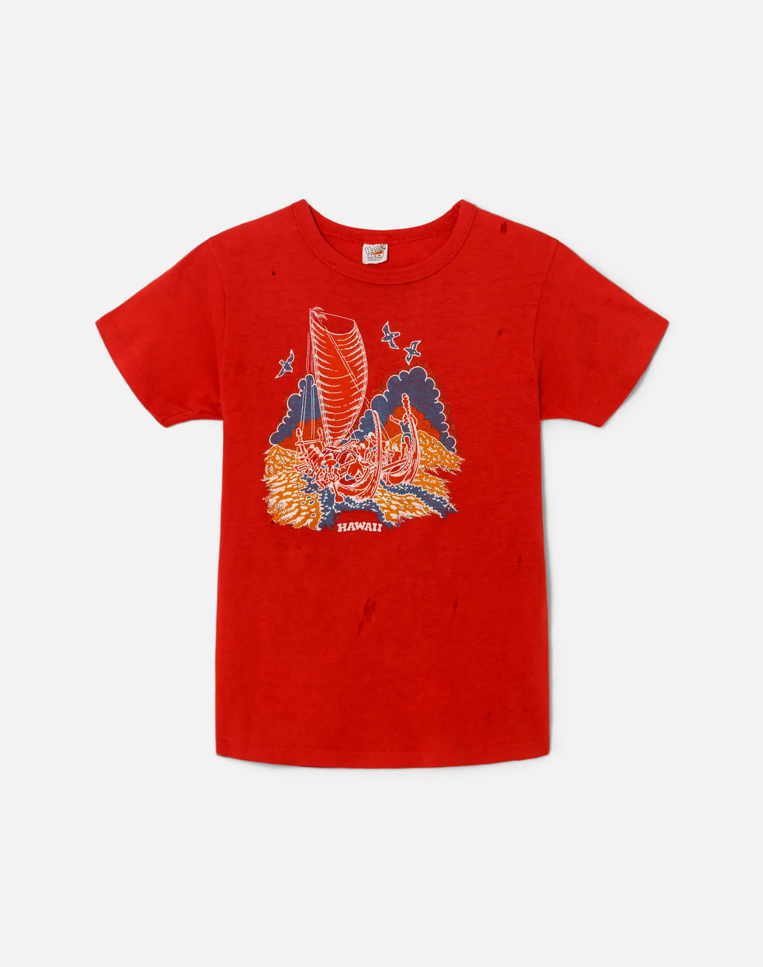 70s Hanes Hawaii Tee -#1168 sold by Re/Done