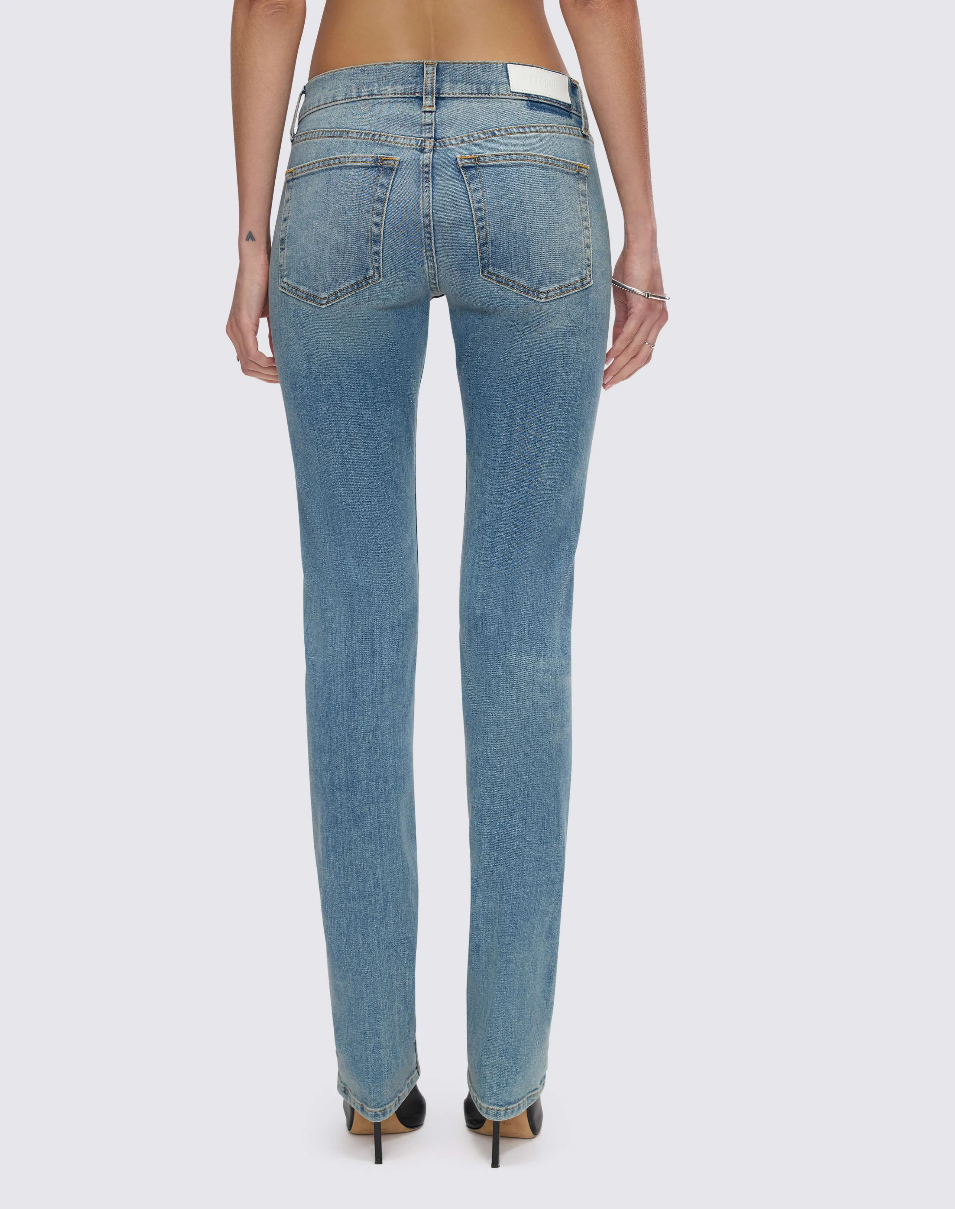 Comfort Stretch The Slim Cig - Cambria Blue sold by Re/Done product image thumbnail 2