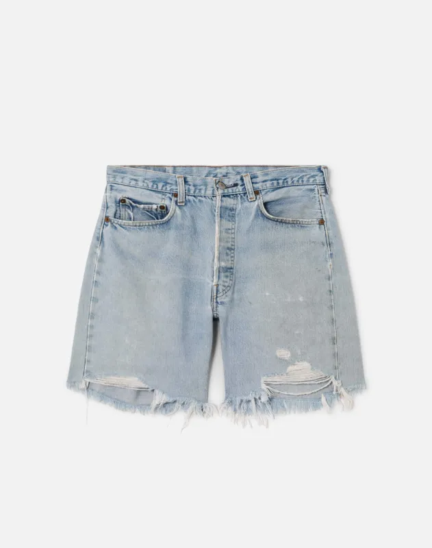 80s Levi's 501 Cutoff Short -#1277 made by Re/Done