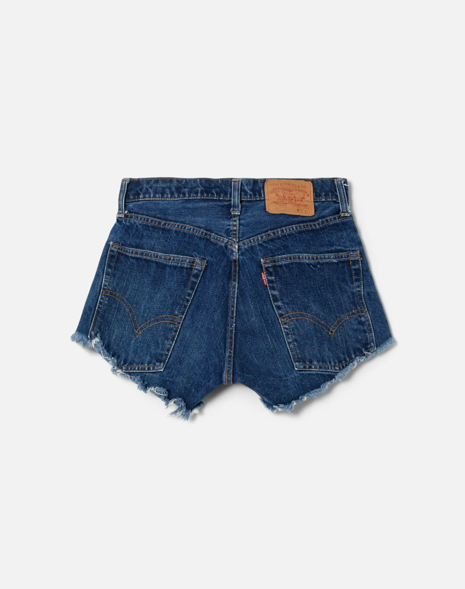 70s Levi's 505 Selvedge Cutoff Shorts -#1276 sold by Re/Done product image thumbnail 2