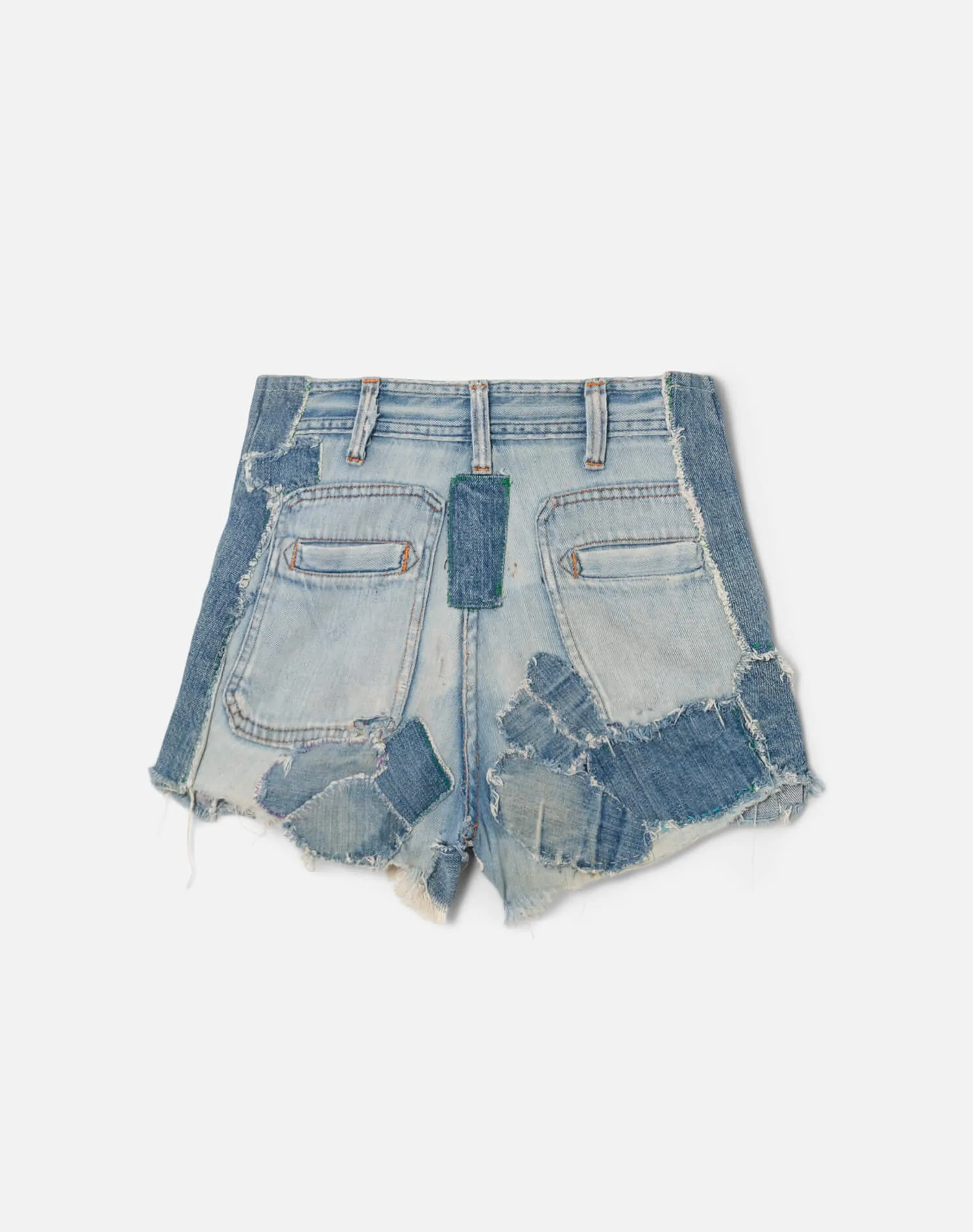 70s Patchwork Denim Short -#1263 sold by Re/Done product image thumbnail 2