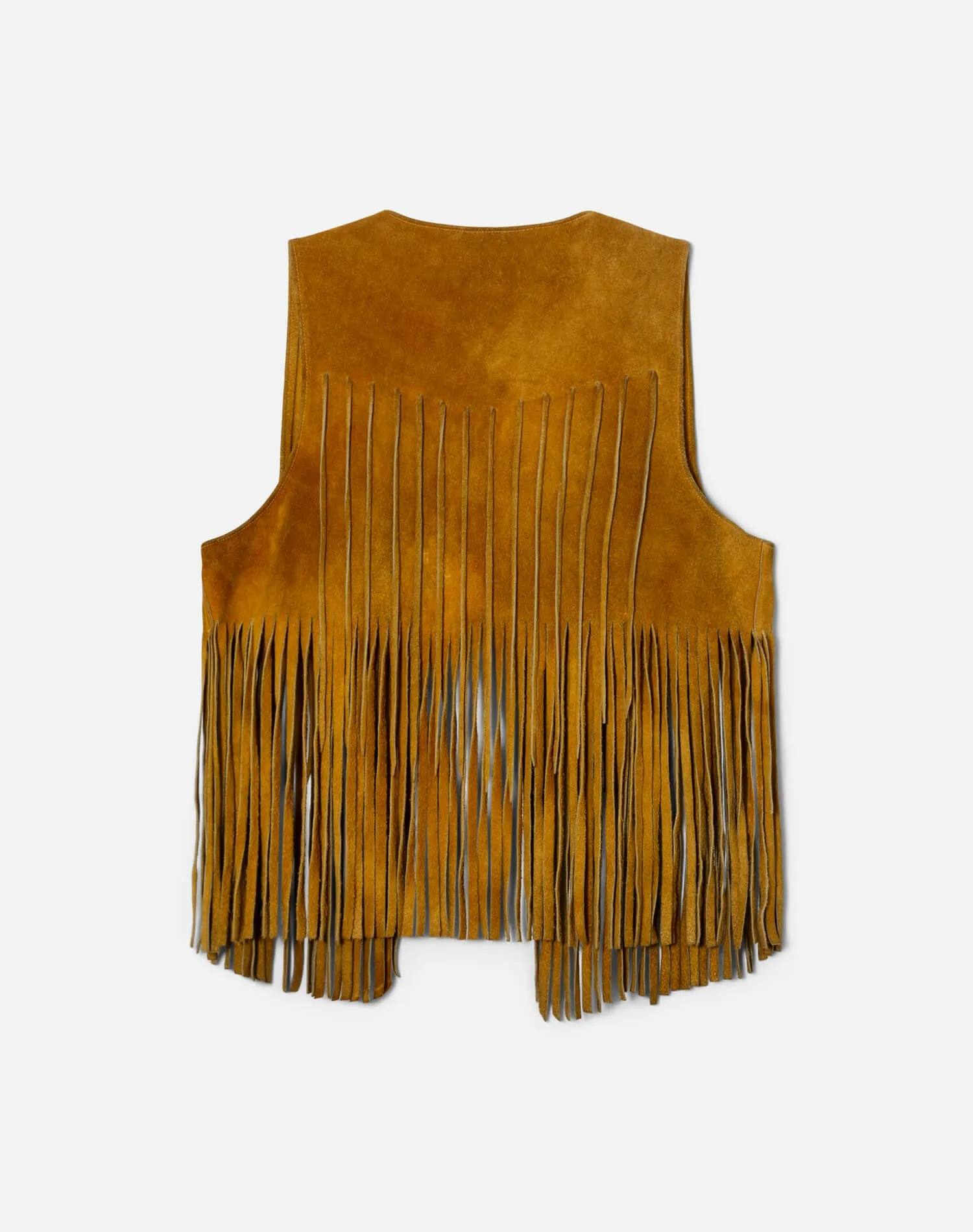 70s Suede Fringe Vest -#1257 sold by Re/Done product image thumbnail 2