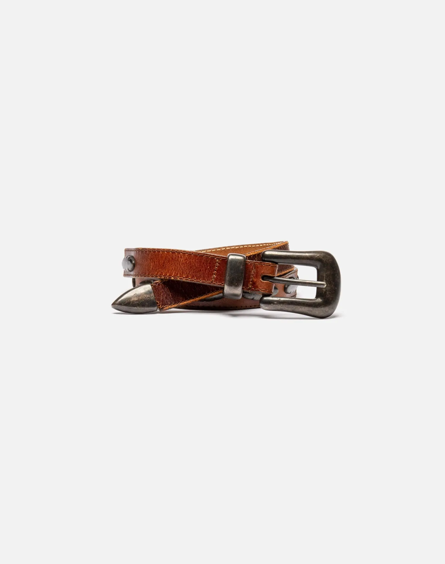 80s Concho Leather Belt -#1191 sold by Re/Done product image thumbnail 2