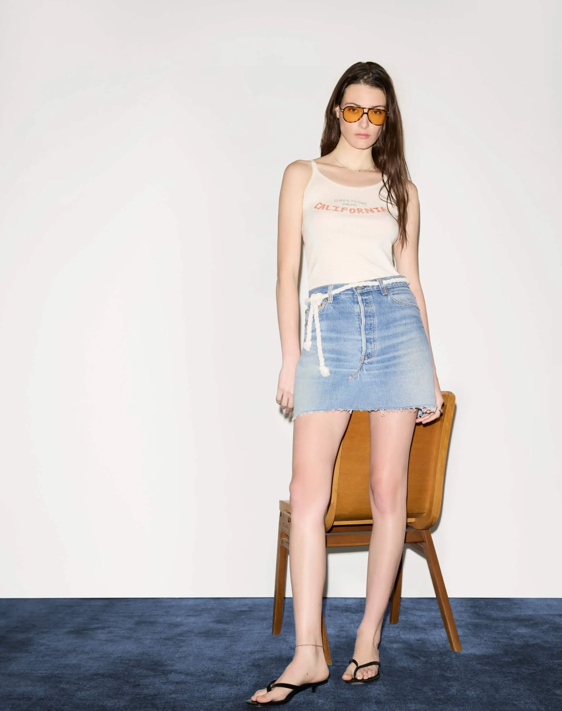 Levi's Classic Mini Skirt sold by Re/Done product image thumbnail 2