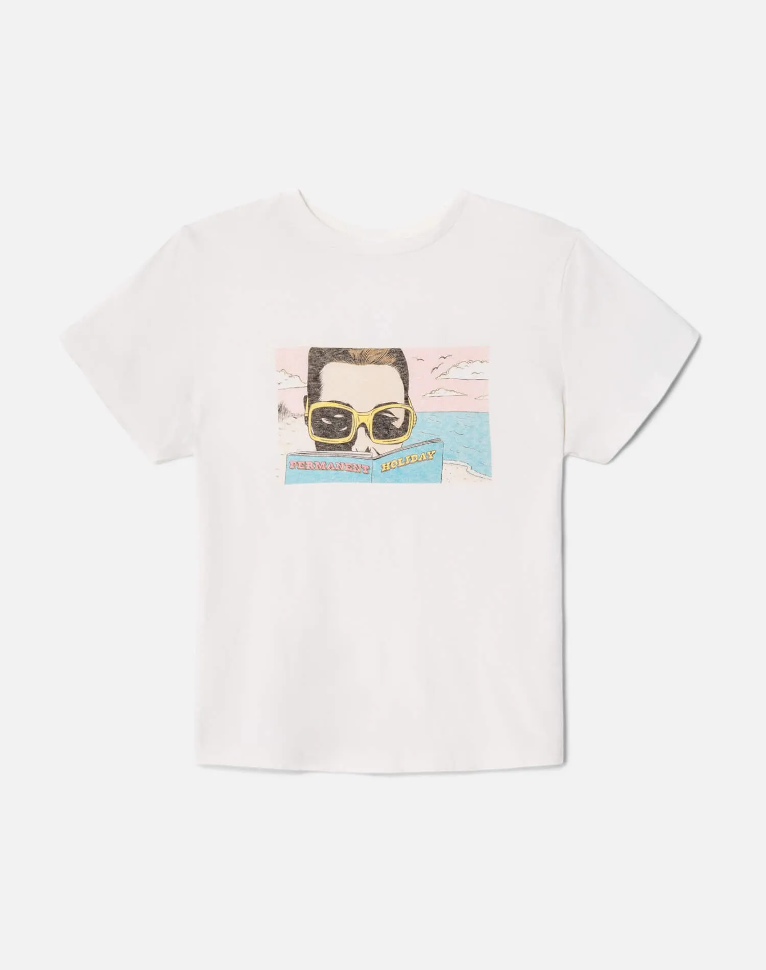 Classic Tee Permanent Holiday - Vintage White sold by Re/Done