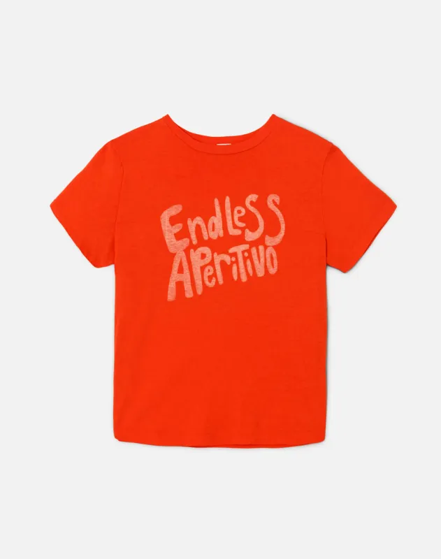Classic Tee Endless Apertivo - Aperol made by Re/Done