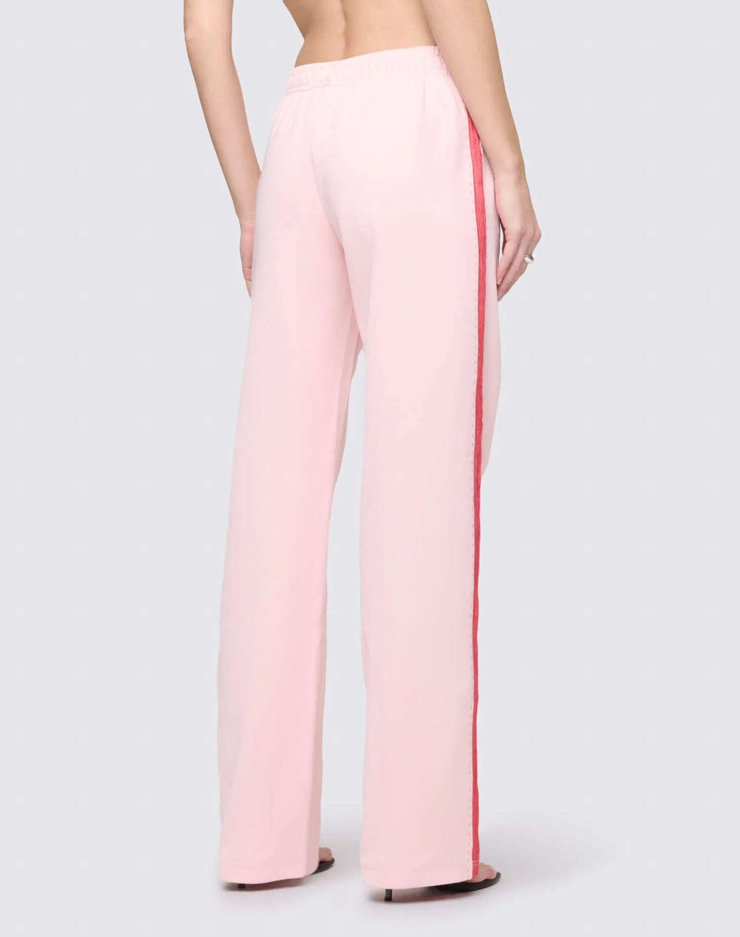 Sunland Track Pant - Pink Salt With Red sold by Re/Done product image thumbnail 2