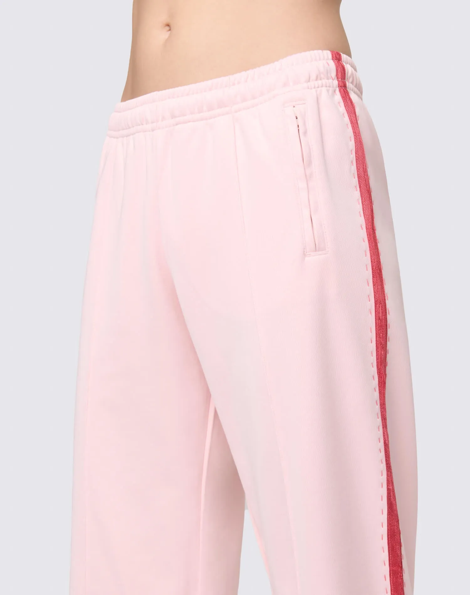 Sunland Track Pant - Pink Salt With Red sold by Re/Done product image thumbnail 3