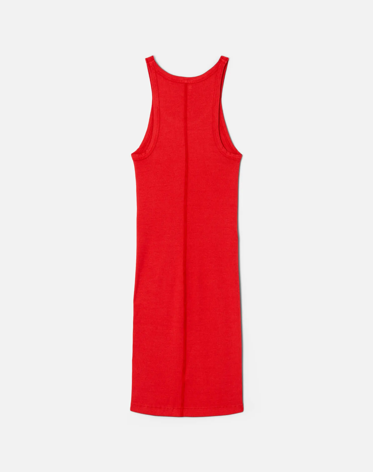 Ribbed Tank Mini Dress - Heritage Red sold by Re/Done product image thumbnail 2