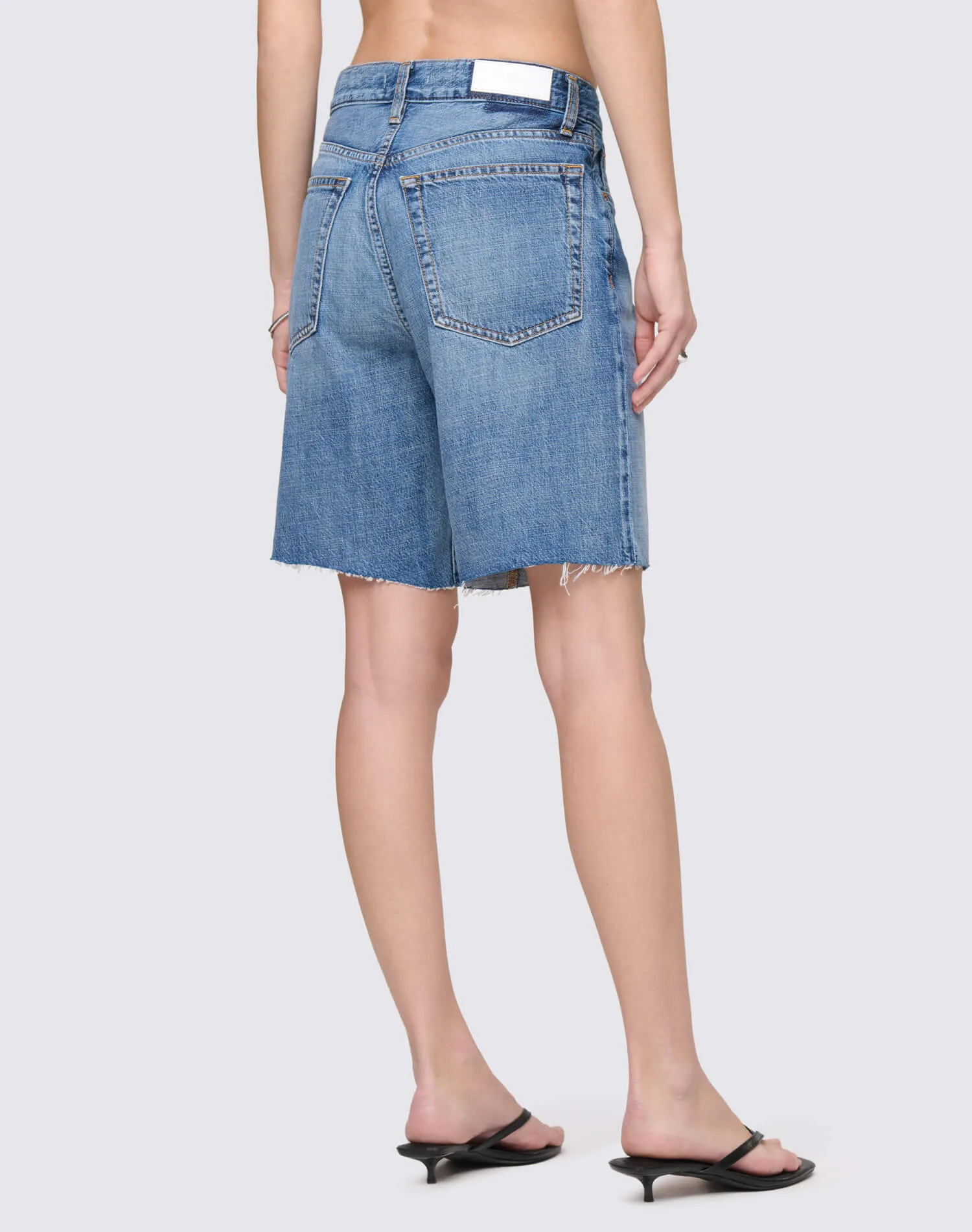 90s Comfy Short - Crystal Indigo sold by Re/Done product image thumbnail 2