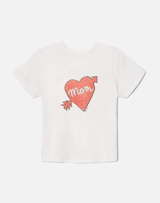 Classic Tee Mom - Vintage White made by Re/Done