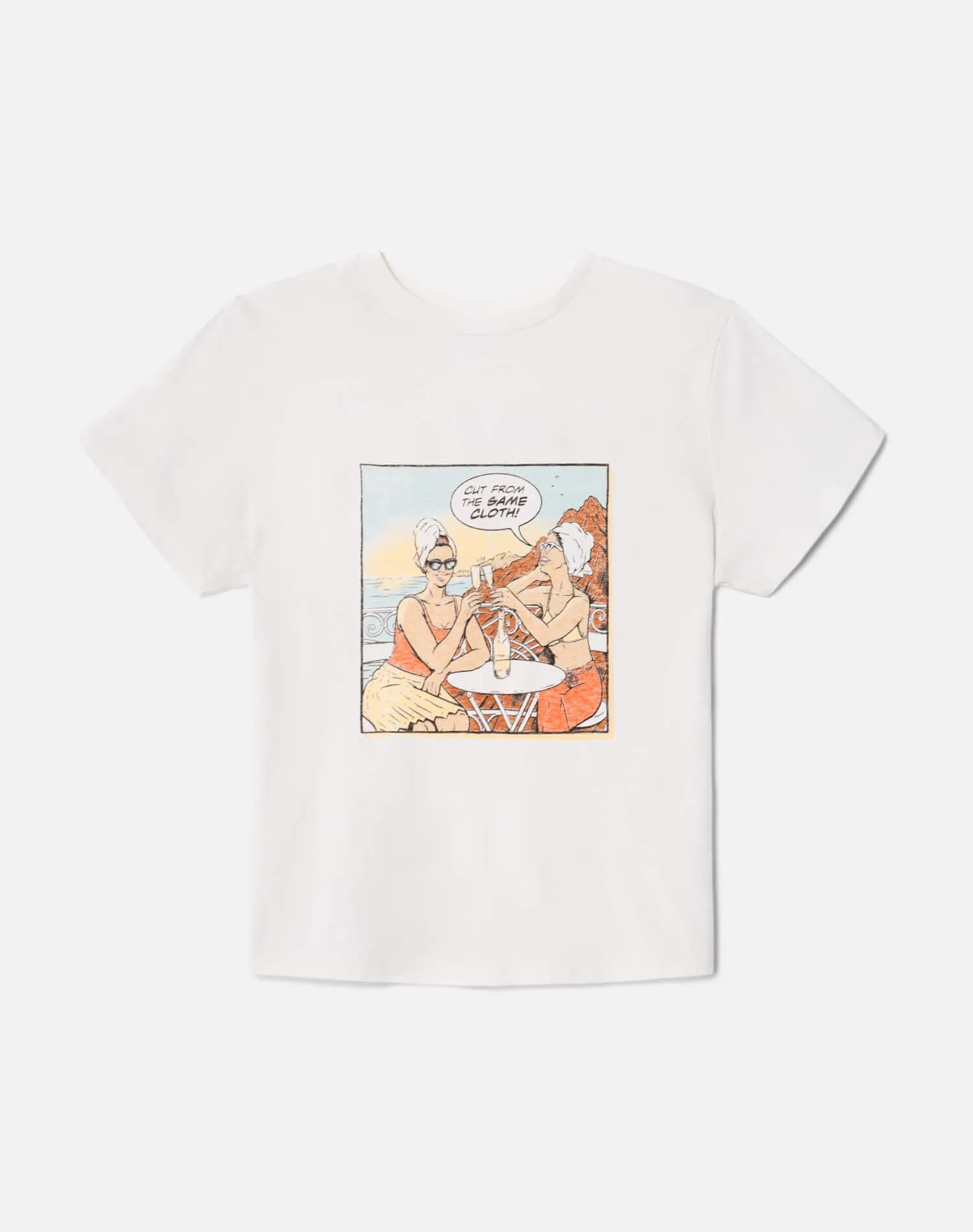 Classic Tee Same Cloth - Vintage White sold by Re/Done