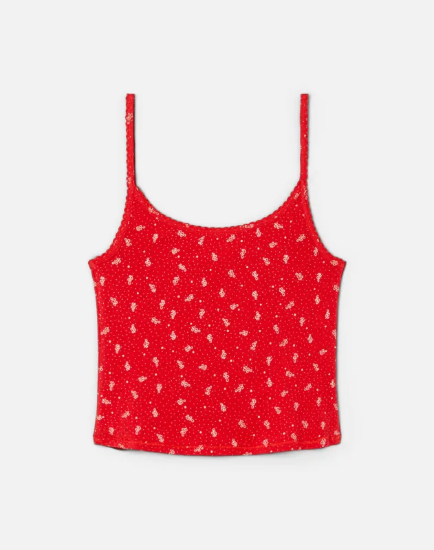 Jolie Tank - Bandana Honeycomb made by Hanes