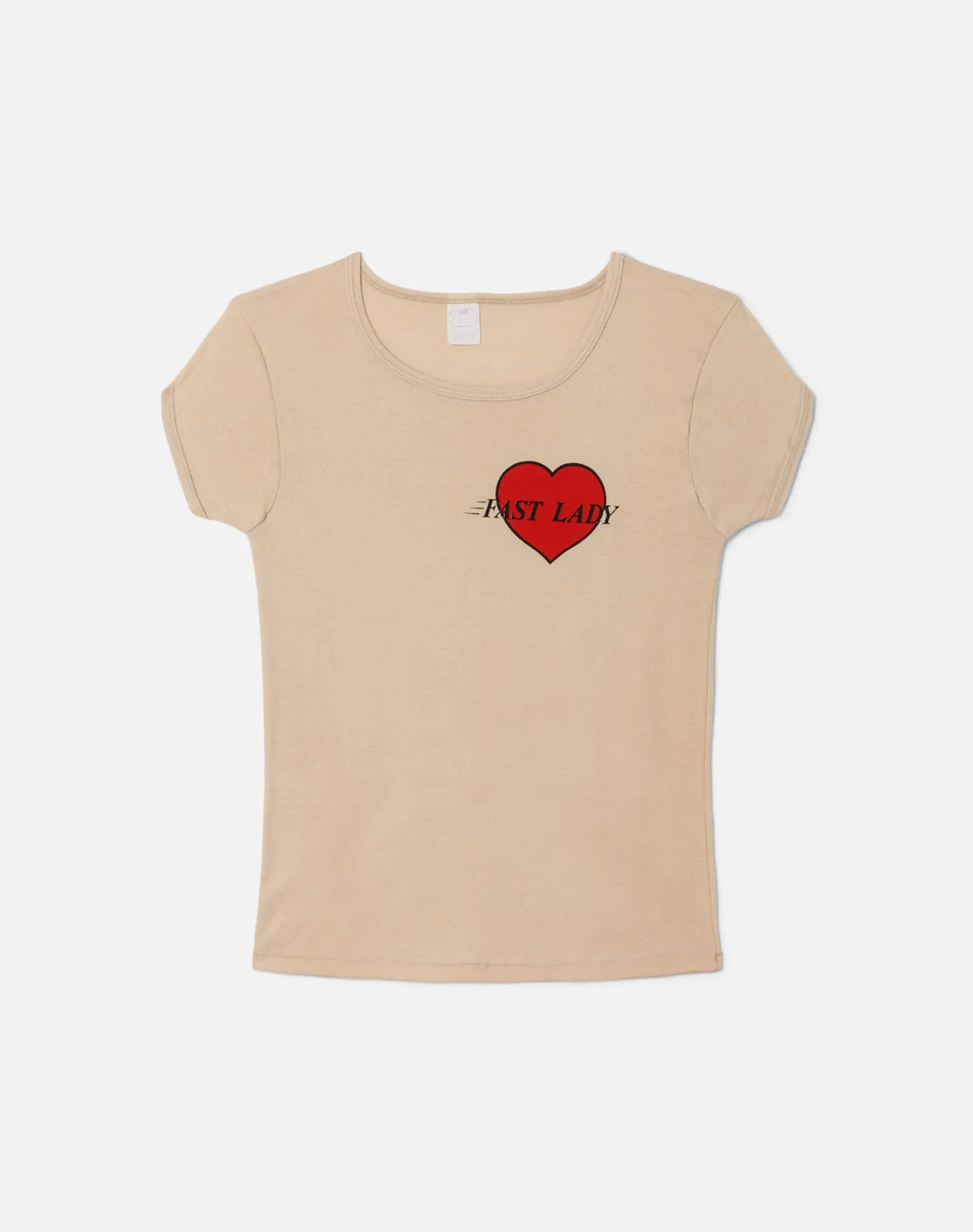 80s Fast Lady Tee -#1380 sold by Re/Done