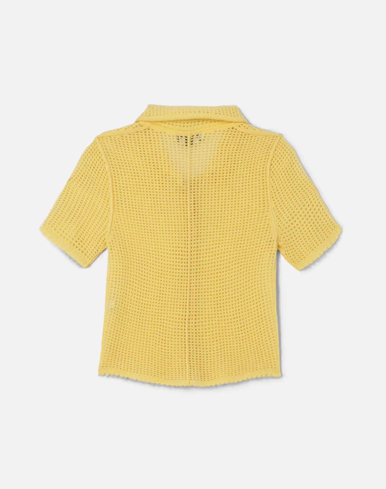 Amelia Cashmere Polo - Dandelion sold by Re/Done product image thumbnail 3