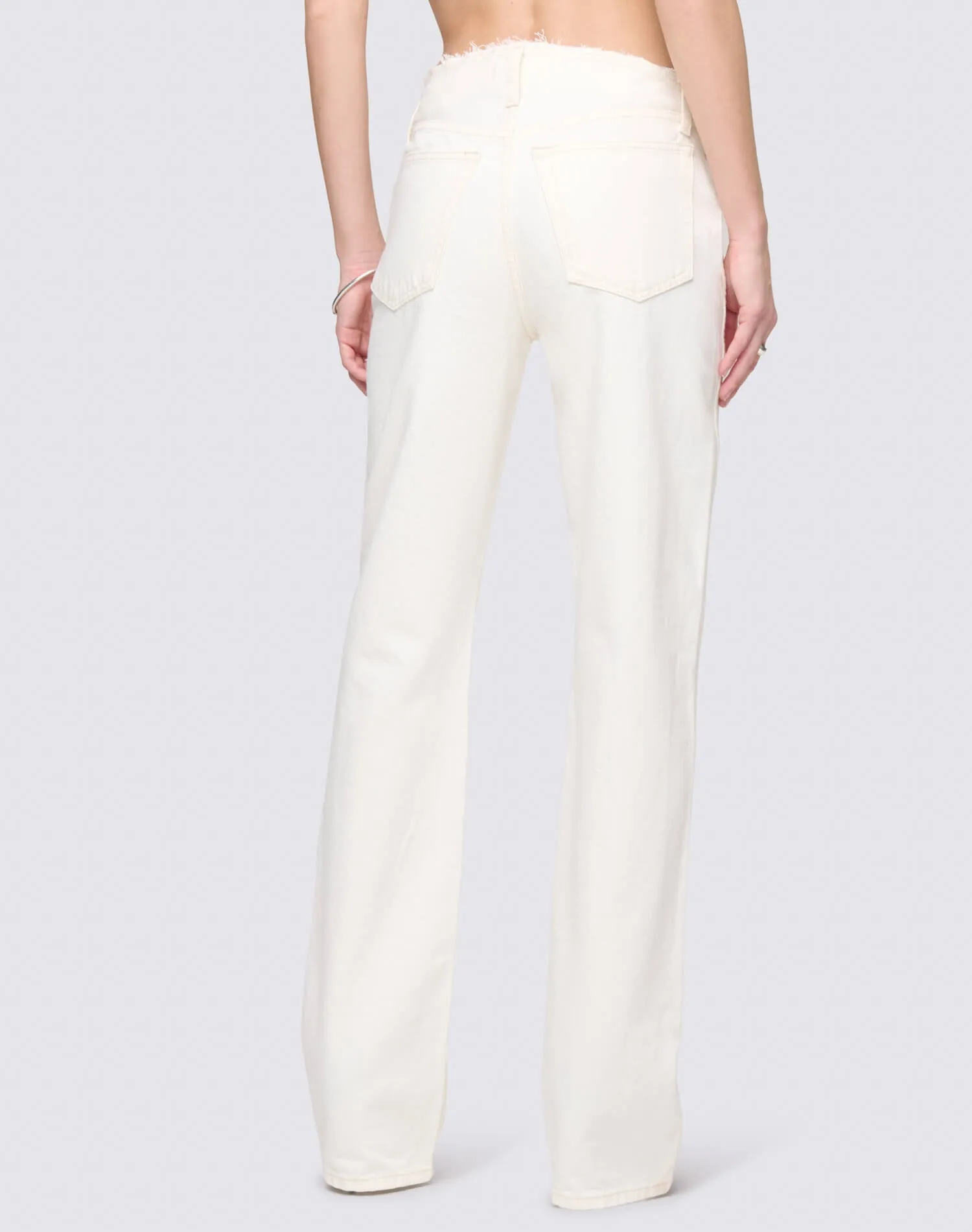 Roxy Loose - Crema sold by Re/Done product image thumbnail 3