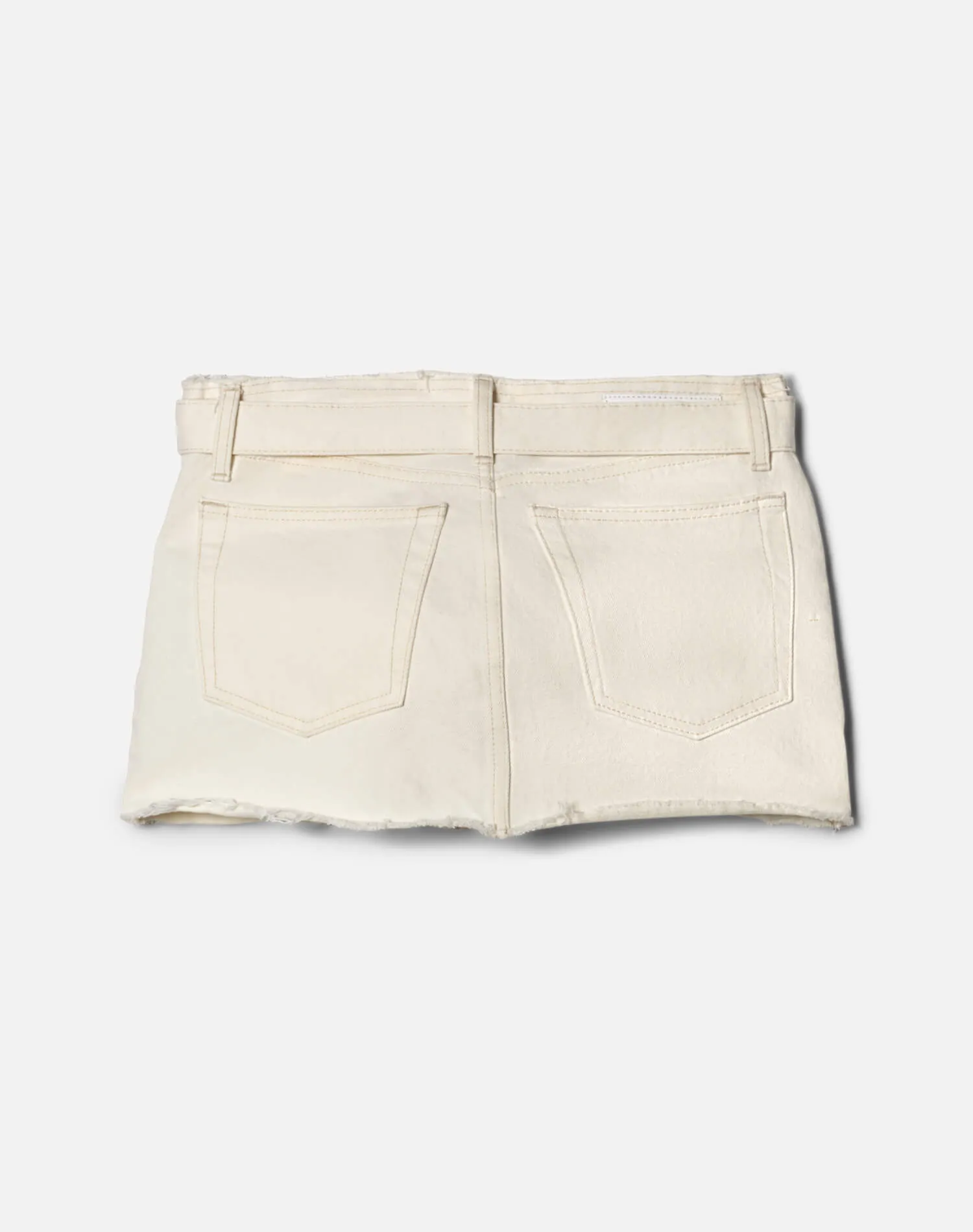 Roxy Skirt - Crema sold by Re/Done product image thumbnail 5