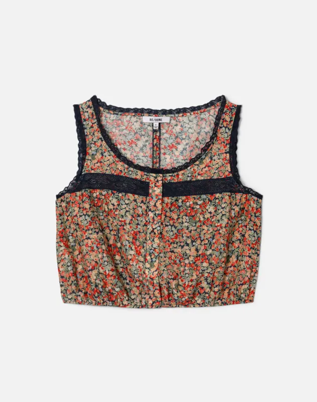 Allegra Top - Fruit Punch made by Re/Done