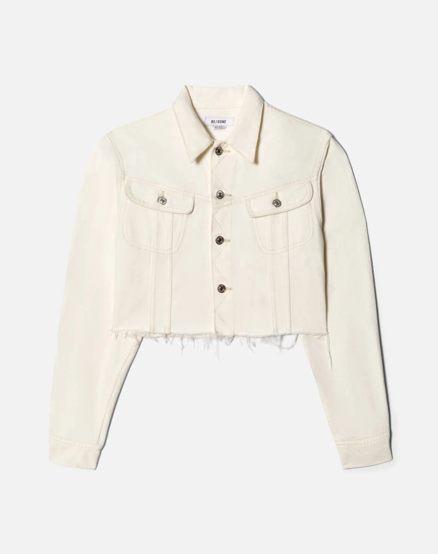 The Californian Jacket - Crema sold by Re/Done