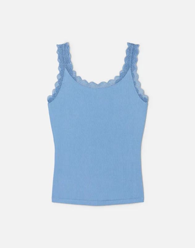 Raechel Tank - Seaside made by Re/Done