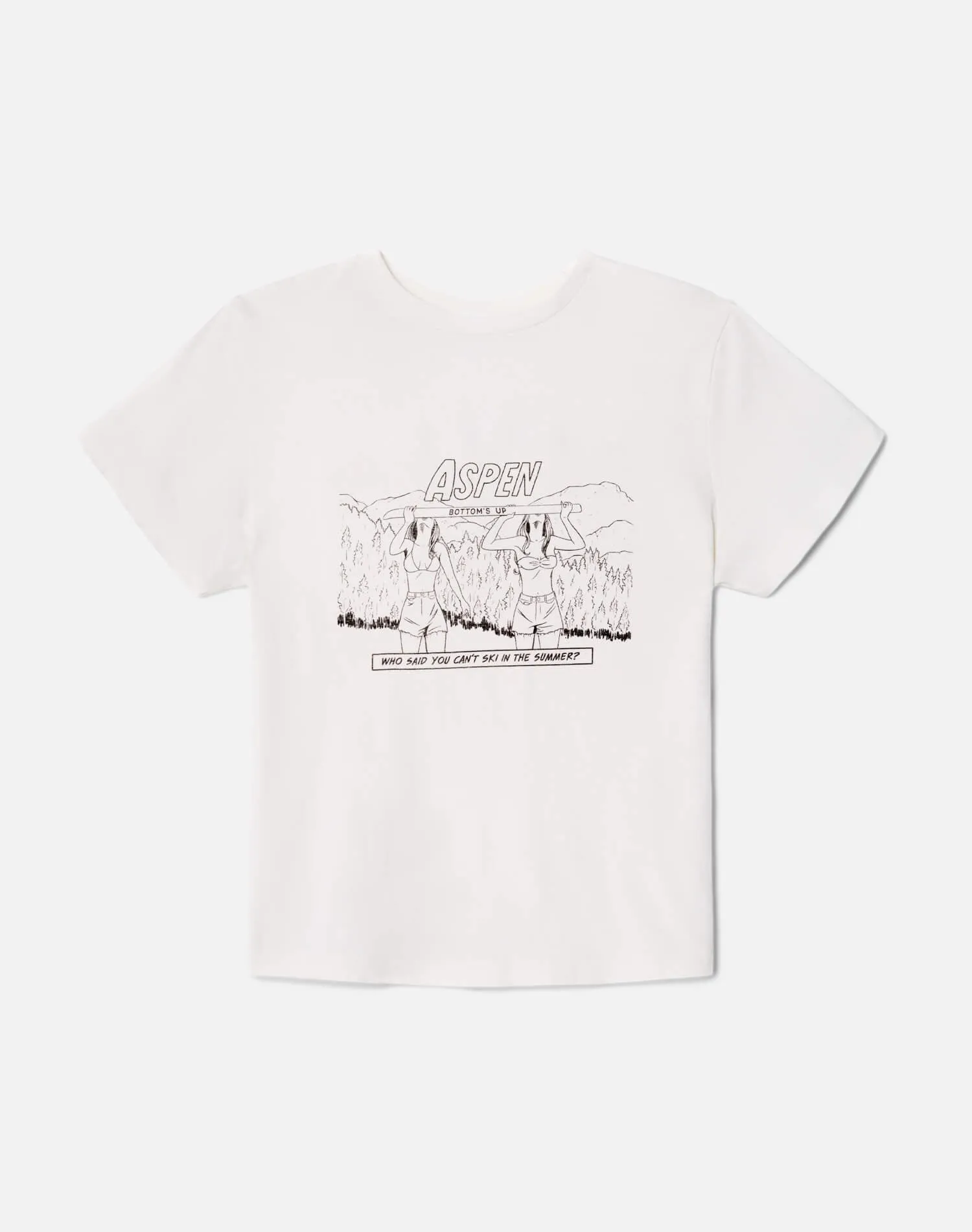 Classic Tee Aspen Shotski - Vintage White sold by Re/Done