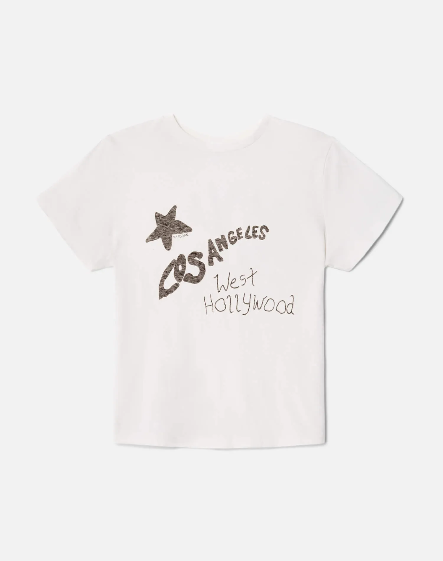 Classic Tee LA WeHo - Vintage White sold by Re/Done