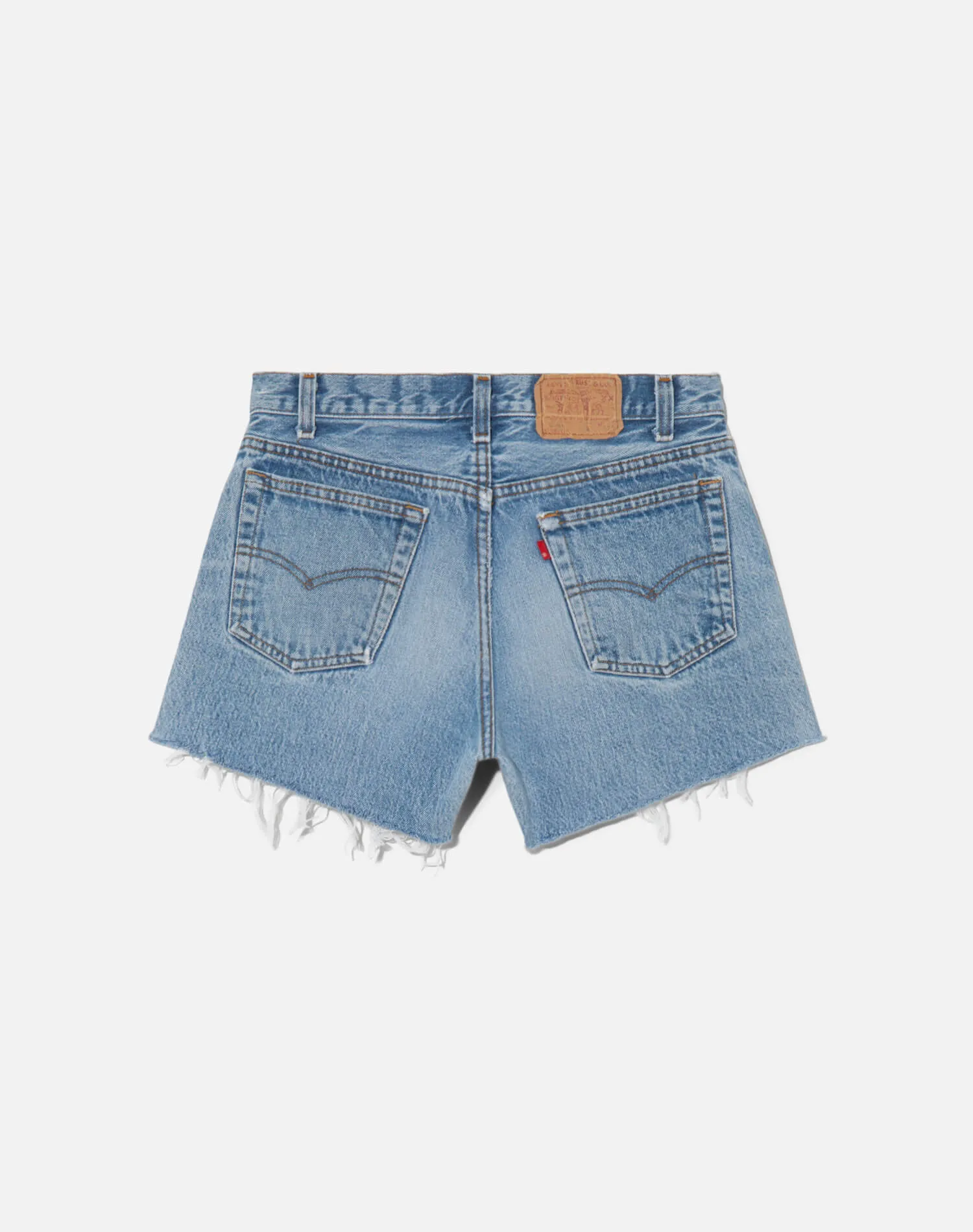 Vintage 80s Levi's Student Fit 701 Cut Off Shorts -#1427 sold by Re/Done product image thumbnail 2