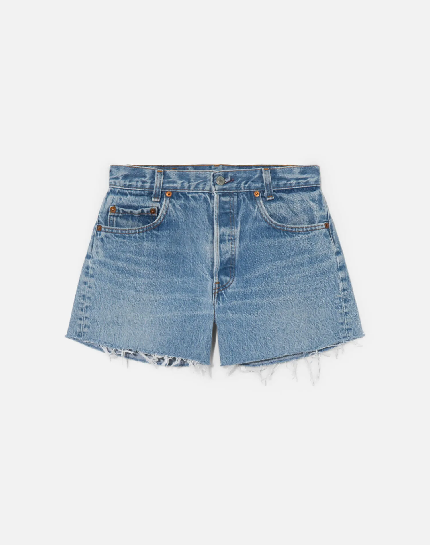 Vintage 80s Levi's Student Fit 701 Cut Off Shorts -#1427 sold by Re/Done