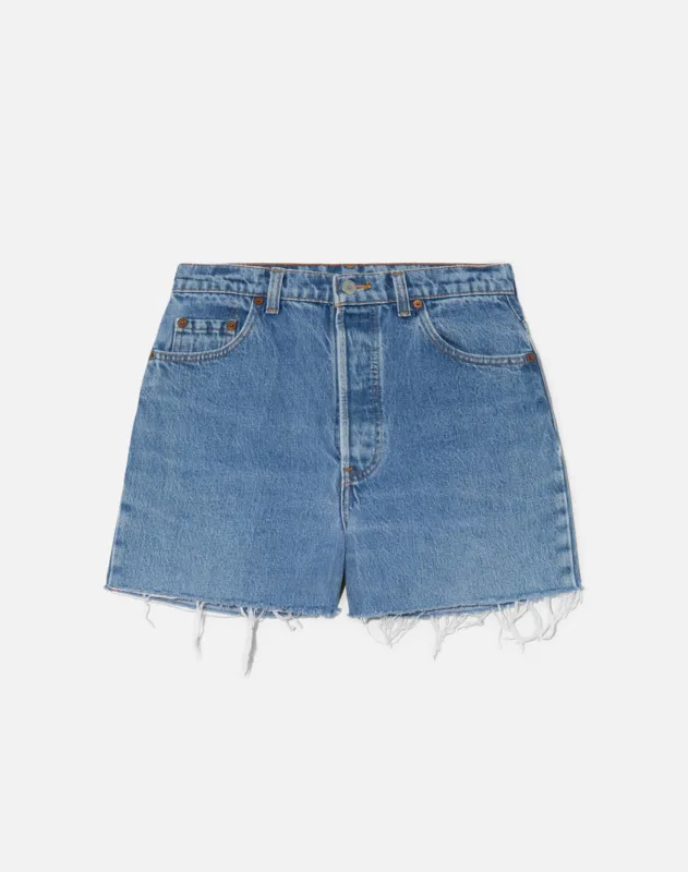 Vintage 80s Levi's Women's 501 Cut Off Shorts -#1421 made by Re/Done