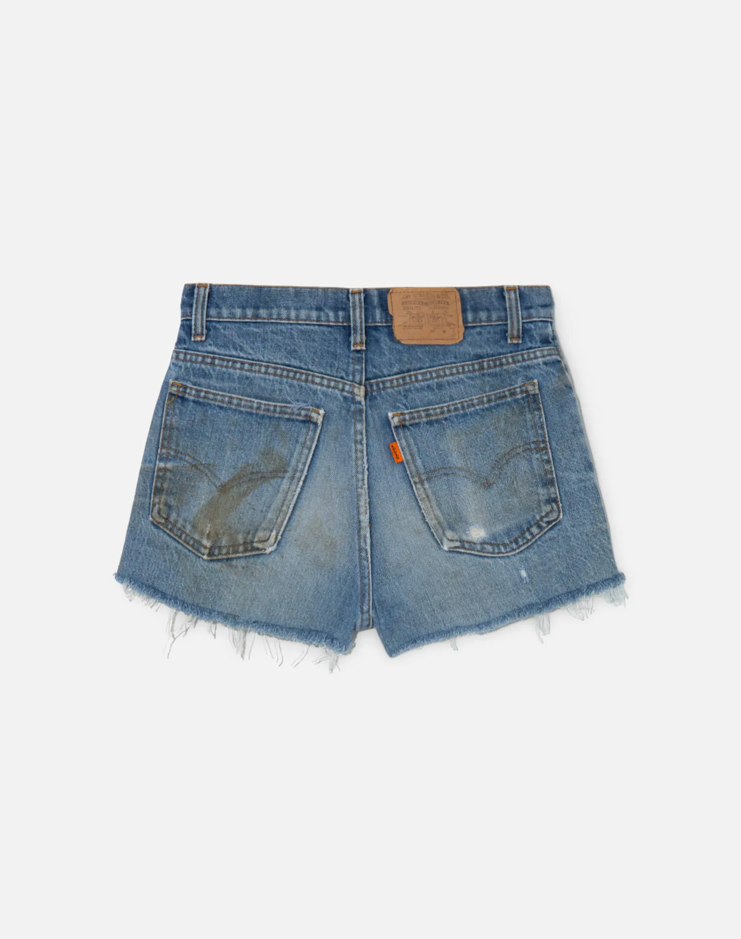 Vintage 80s Levi's 719 Cut Off Shorts -#1414 sold by Re/Done product image thumbnail 2