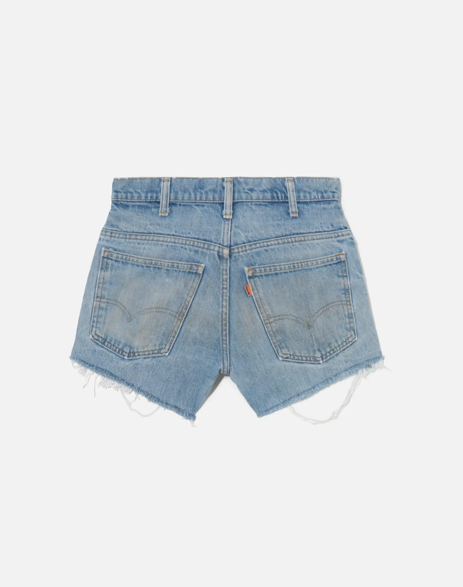 Vintage 70s Levi's 684 Orange Tab Cut Off Shorts -#1412 sold by Re/Done product image thumbnail 2