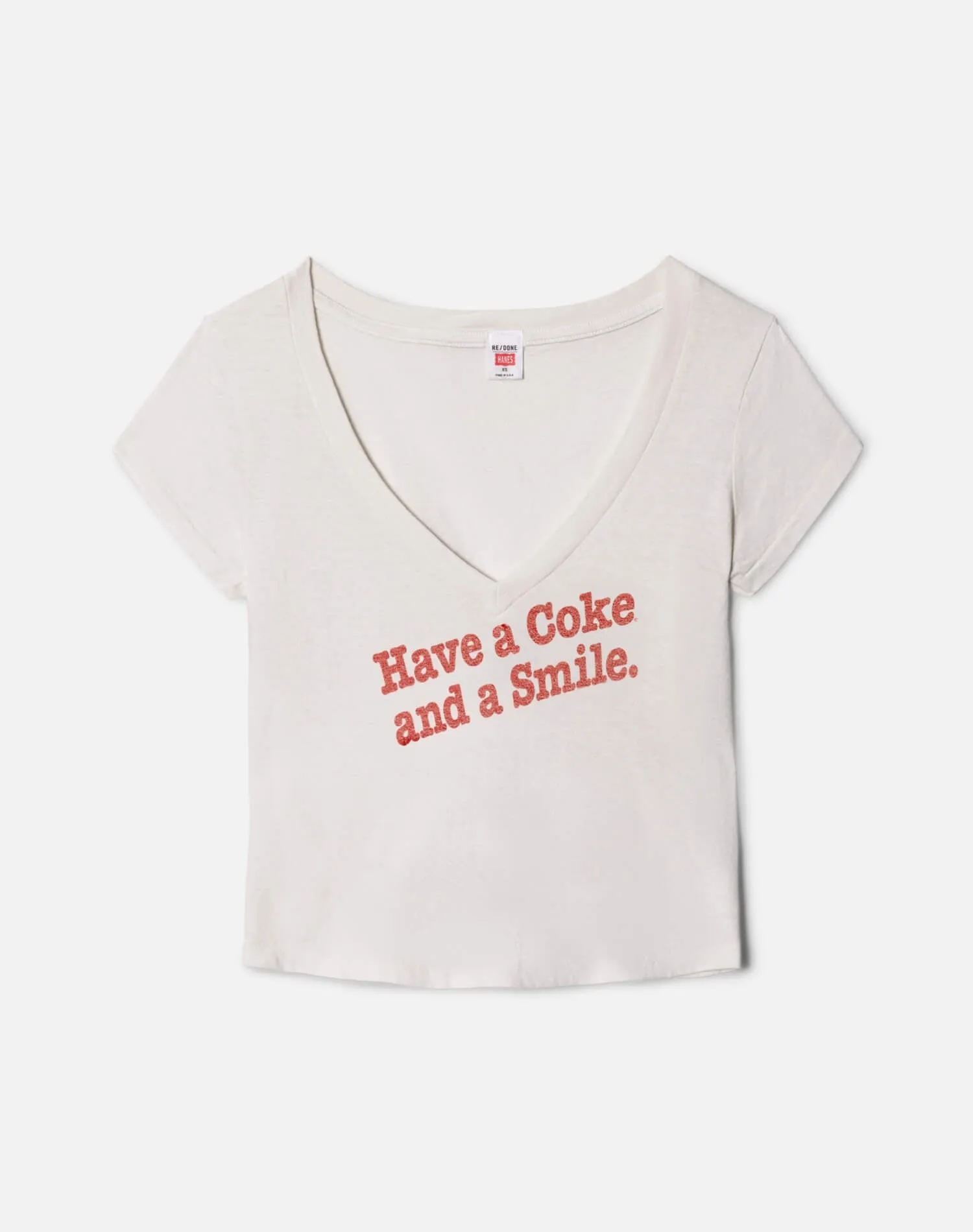 Skye Tee Have A Coke - Vintage White sold by Re/Done
