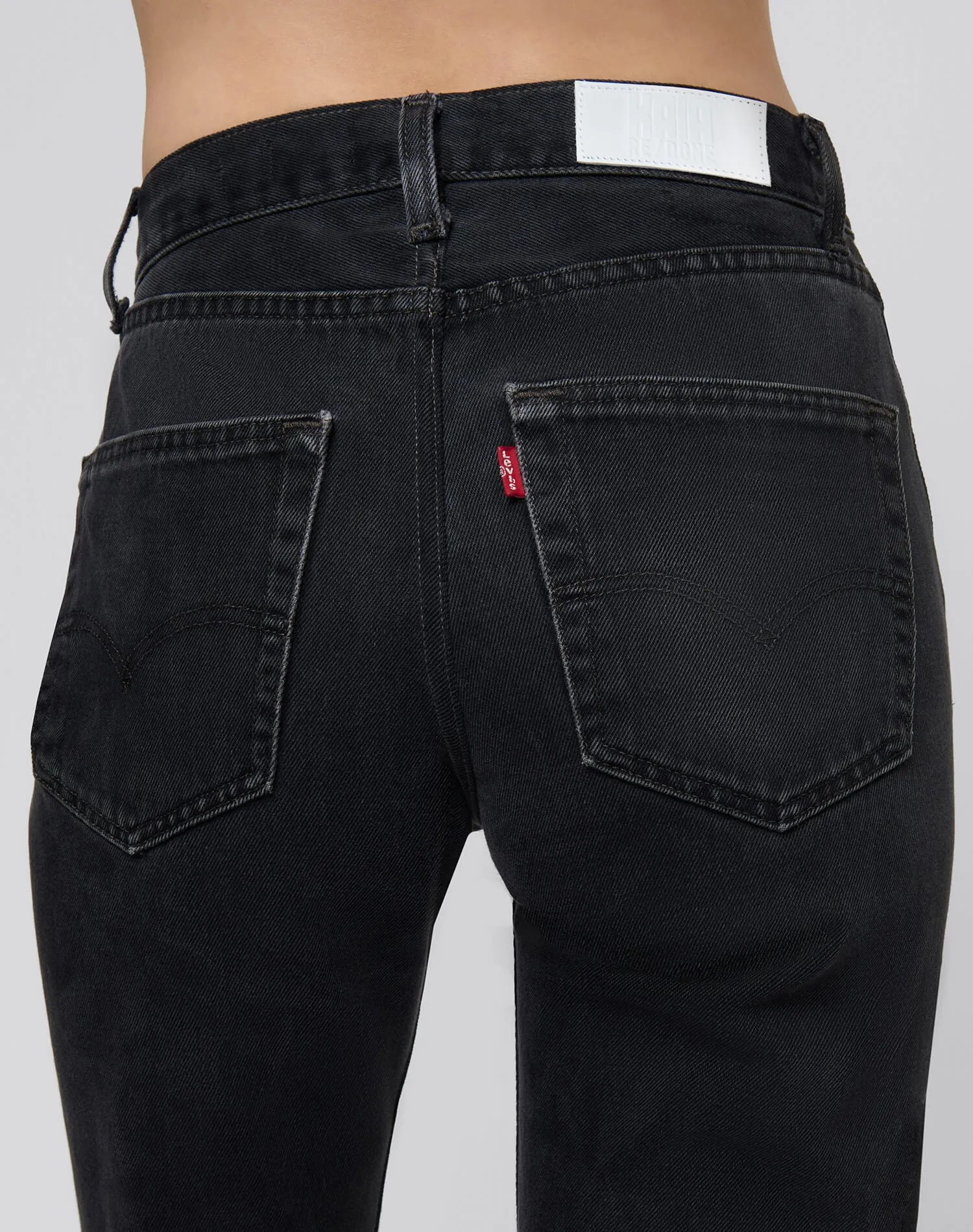 Levi's Black 70s Bootcut - Black sold by Re/Done product image thumbnail 4