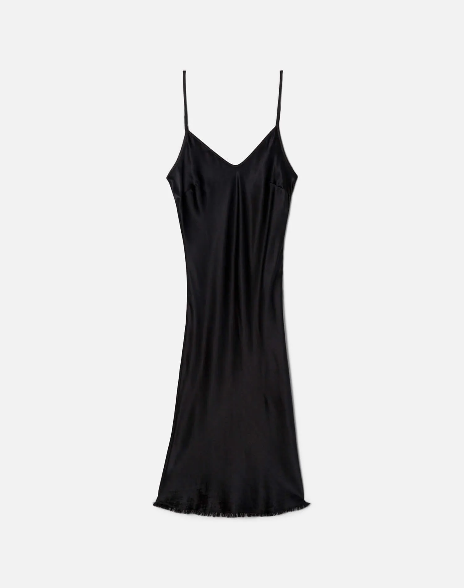 Liv Slip Dress - Black sold by Re/Done