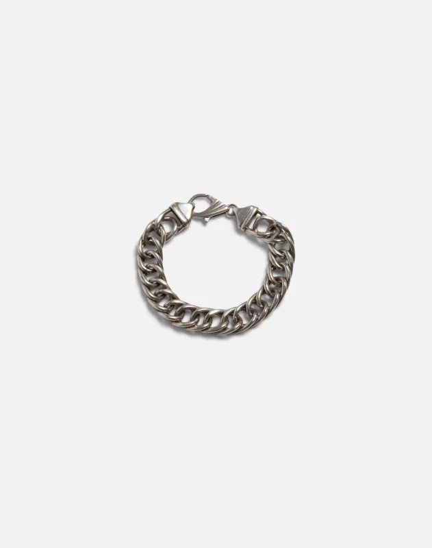 80s Chain Link Bracelet -#1356 made by Re/Done